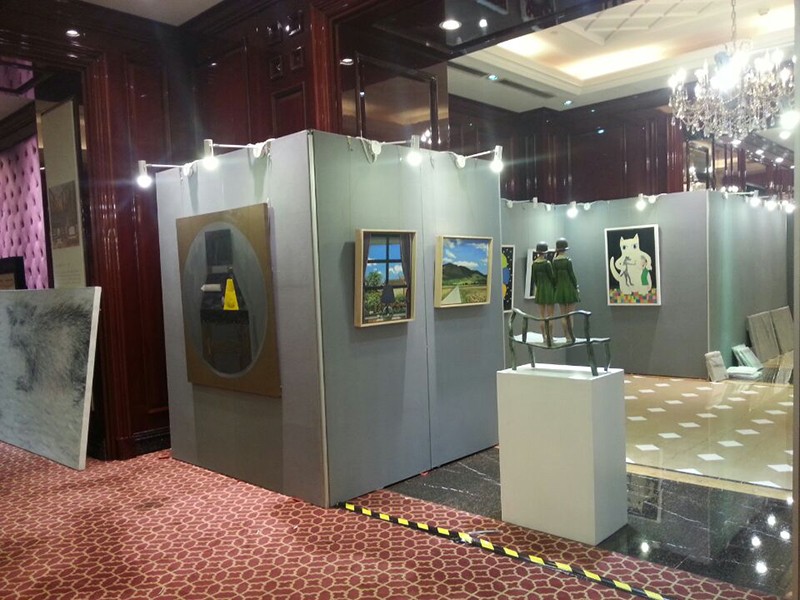 2.5米無縫展板