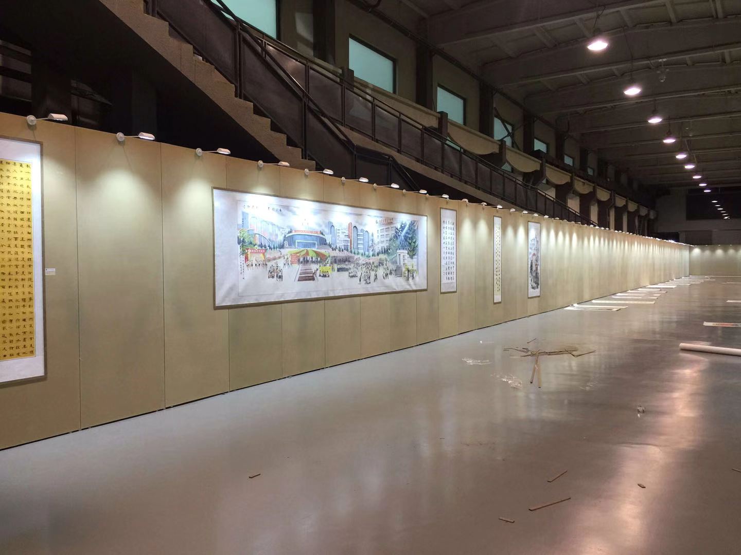 2.5米無縫展板