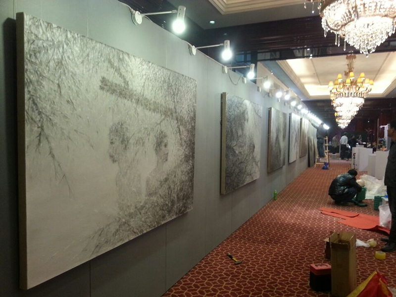 2.5米無縫展板